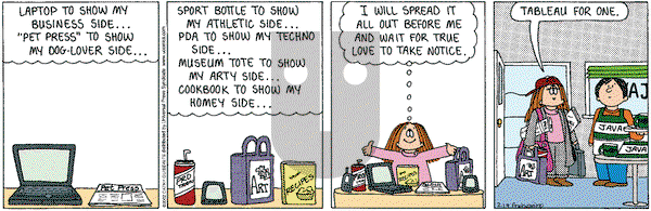 Cathy Classics on Sunday March 10, 2002 Comic Strip