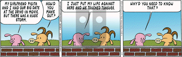 Pearls Before Swine on Monday April 1, 2013 Comic Strip