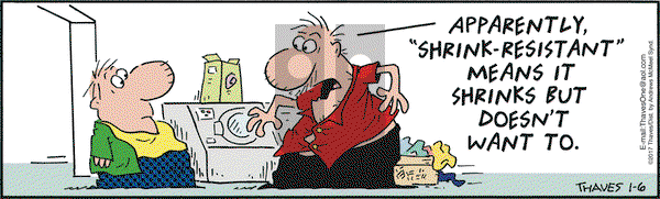 Frank and Ernest on Friday January 6, 2017 Comic Strip