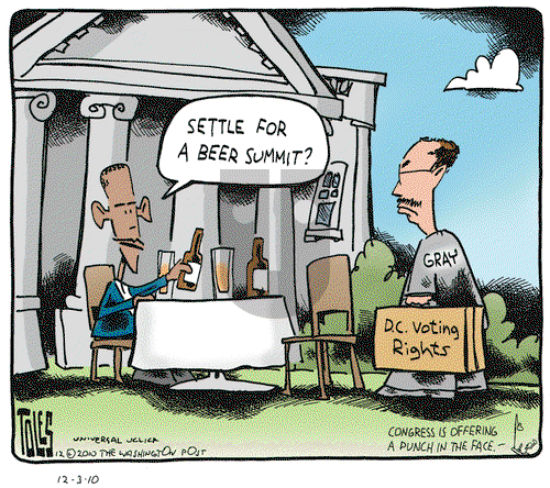 Tom Toles on Friday December 3, 2010 Comic Strip