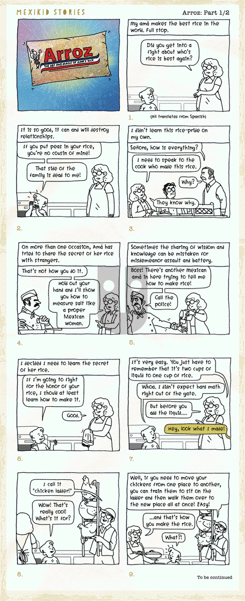 Mexikid Stories on Thursday June 6, 2024 Comic Strip