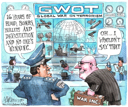Matt Wuerker on Tuesday June 27, 2017 Comic Strip