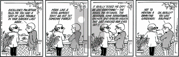 Doonesbury - Wednesday February 19, 1975 Comic Strip