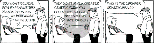 The Born Loser on Friday October 14, 2005 Comic Strip