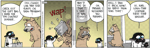 Get Fuzzy on Tuesday August 19, 2014 Comic Strip