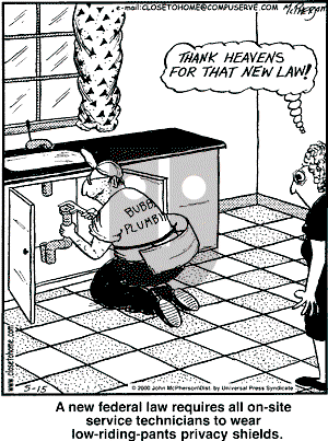 Close to Home - Monday May 15, 2000 Comic Strip