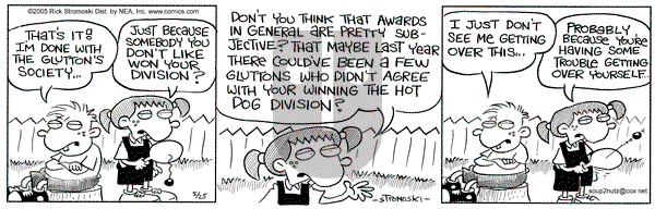 Soup to Nutz - Old on Wednesday May 25, 2005 Comic Strip
