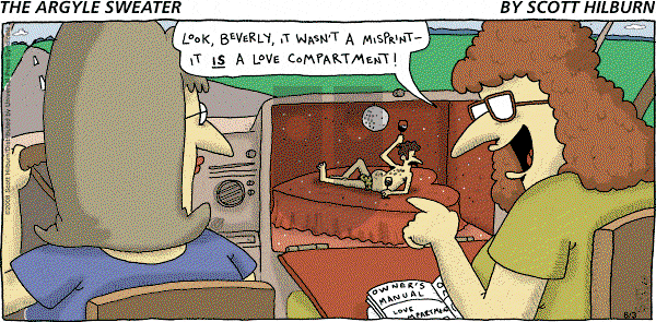 The Argyle Sweater on Sunday August 3, 2008 Comic Strip