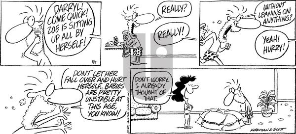 Baby Blues on Friday September 6, 1991 Comic Strip