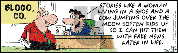 Frank and Ernest on Tuesday January 10, 2017 Comic Strip