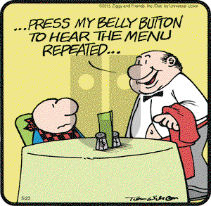 Ziggy - Saturday May 23, 2015 Comic Strip