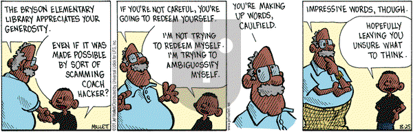 Frazz on Thursday August 25, 2011 Comic Strip
