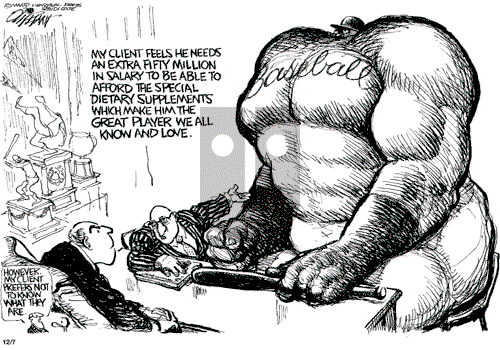 Pat Oliphant on Tuesday December 7, 2004 Comic Strip