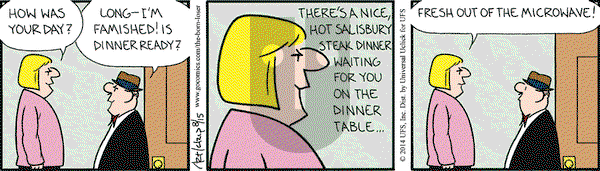 The Born Loser on Friday August 15, 2014 Comic Strip