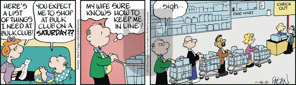 Drabble - Saturday January 16, 2021 Comic Strip