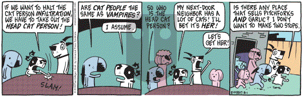 Pooch Cafe on Tuesday August 1, 2006 Comic Strip