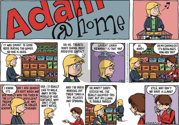 Adam@Home on Sunday January 22, 2012 Comic Strip