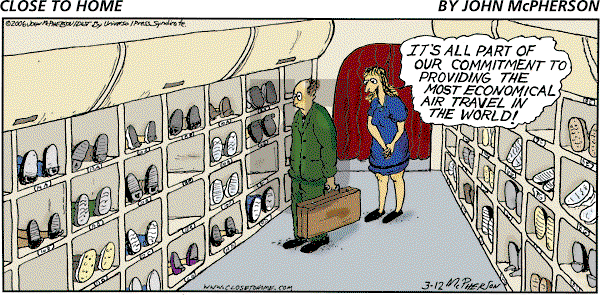 Close to Home on Sunday March 12, 2006 Comic Strip