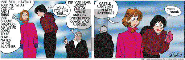 9 Chickweed Lane on Saturday October 27, 2018 Comic Strip