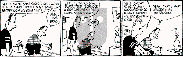 Luann on Saturday August 27, 1994 Comic Strip