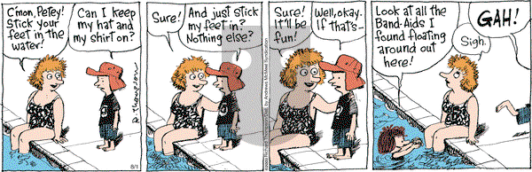 Cul de Sac on Thursday August 1, 2019 Comic Strip