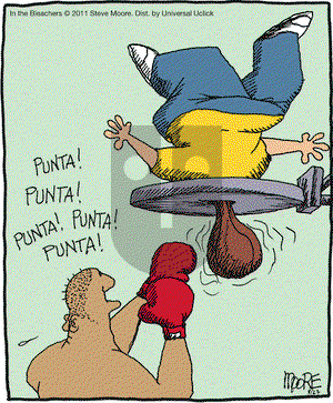 In the Bleachers on Saturday August 27, 2011 Comic Strip