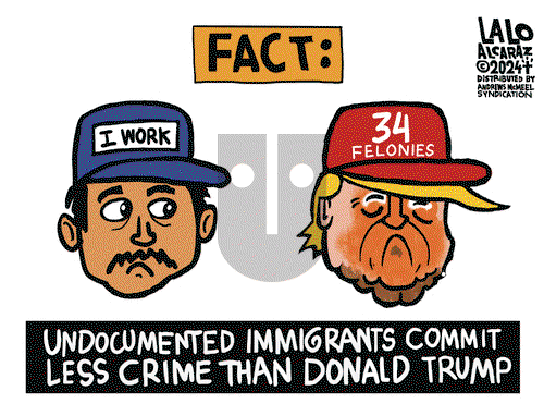 Lalo Alcaraz on Monday September 30, 2024 Comic Strip