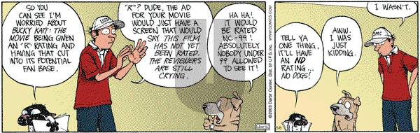 Get Fuzzy on Thursday May 8, 2003 Comic Strip