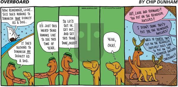 Overboard on Sunday December 25, 2005 Comic Strip