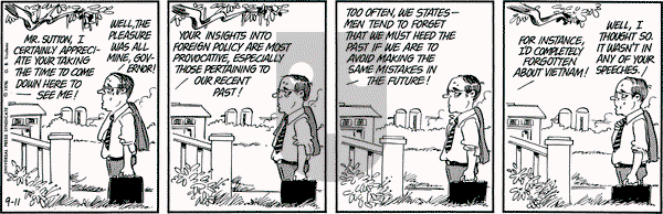 Doonesbury on Saturday September 11, 1976 Comic Strip