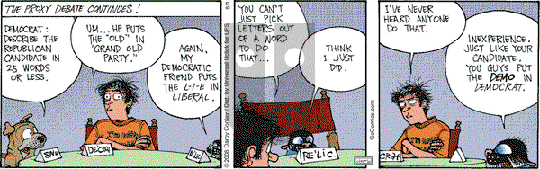 Get Fuzzy on Monday August 1, 2016 Comic Strip