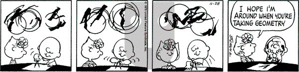 Peanuts - Wednesday November 28, 1979 Comic Strip