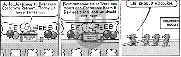 Pearls Before Swine - Wednesday April 16, 2008 Comic Strip