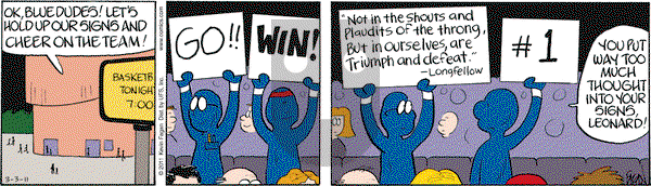Drabble on Thursday March 3, 2011 Comic Strip