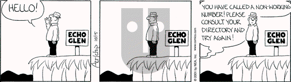 The Born Loser on Monday October 15, 2001 Comic Strip