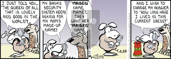 DeFlocked on Saturday February 8, 2020 Comic Strip