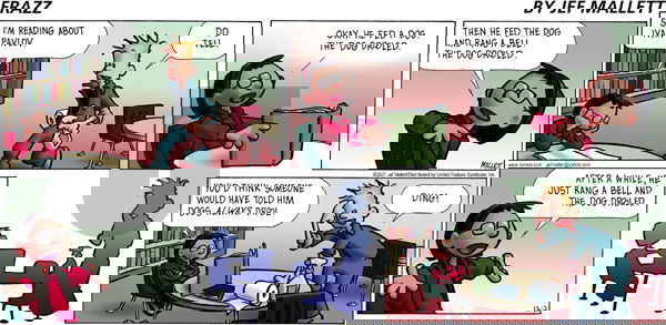 Frazz on Sunday December 2, 2007 Comic Strip