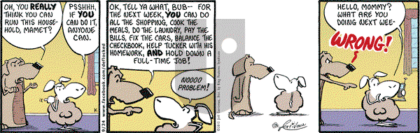 DeFlocked on Monday September 24, 2012 Comic Strip