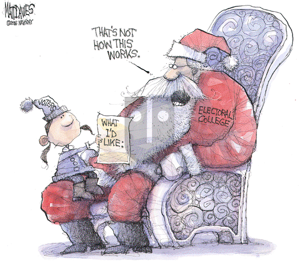Matt Davies on Friday December 23, 2016 Comic Strip