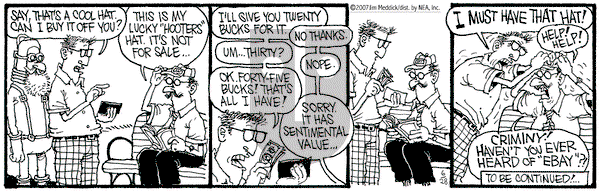 Monty on Thursday June 28, 2007 Comic Strip