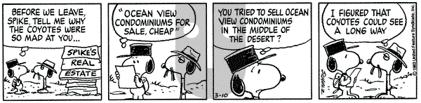 Peanuts on Thursday March 10, 1983 Comic Strip