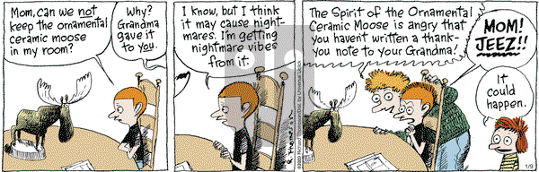 Cul de Sac on Thursday January 9, 2014 Comic Strip