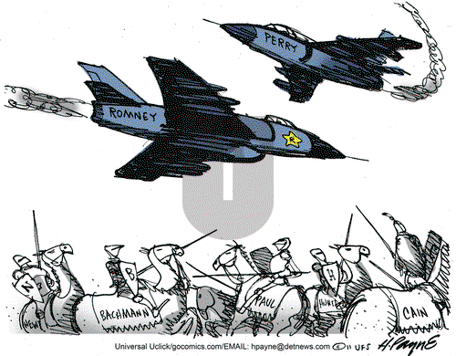 Henry Payne - Friday September 16, 2011 Comic Strip