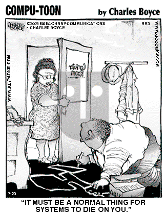 Compu-toon on Thursday July 23, 2009 Comic Strip