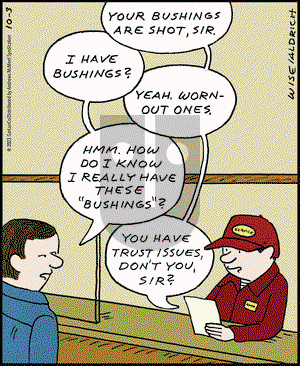 Real Life Adventures - Tuesday October 3, 2023 Comic Strip