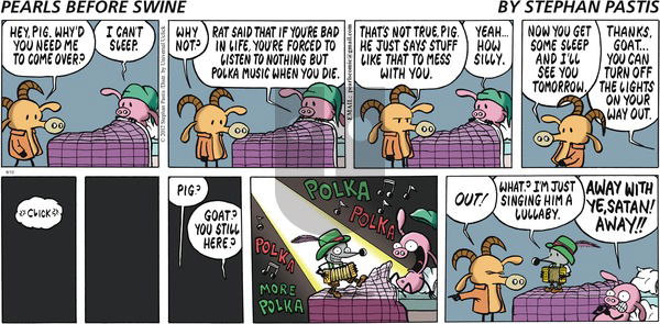 Pearls Before Swine on Sunday August 12, 2012 Comic Strip