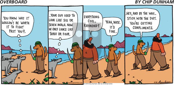 Overboard on Sunday December 18, 2016 Comic Strip