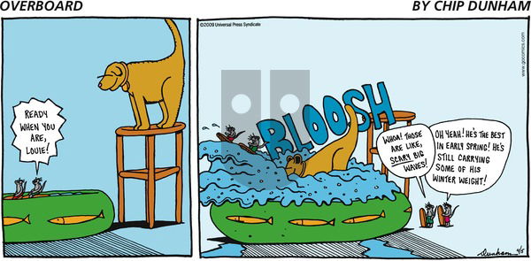 Overboard on Sunday April 5, 2009 Comic Strip