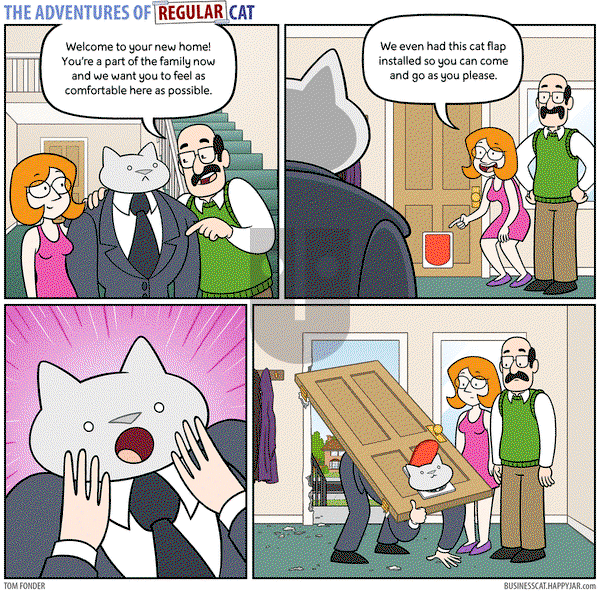 The Adventures of Business Cat on Monday June 11, 2018 Comic Strip