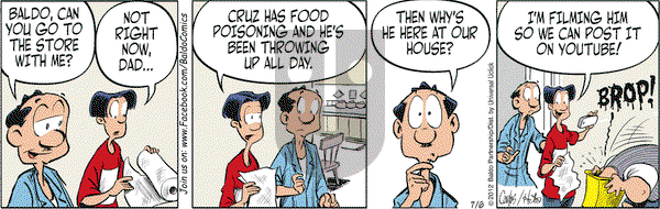 Baldo on Friday July 6, 2012 Comic Strip